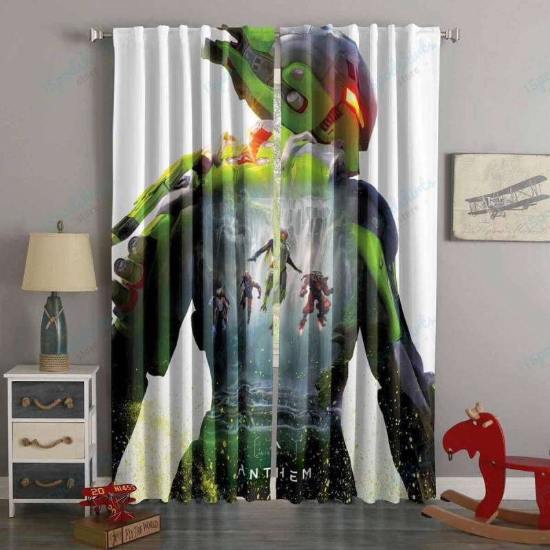 3D Printed Anthem Style Custom Living Room Curtains