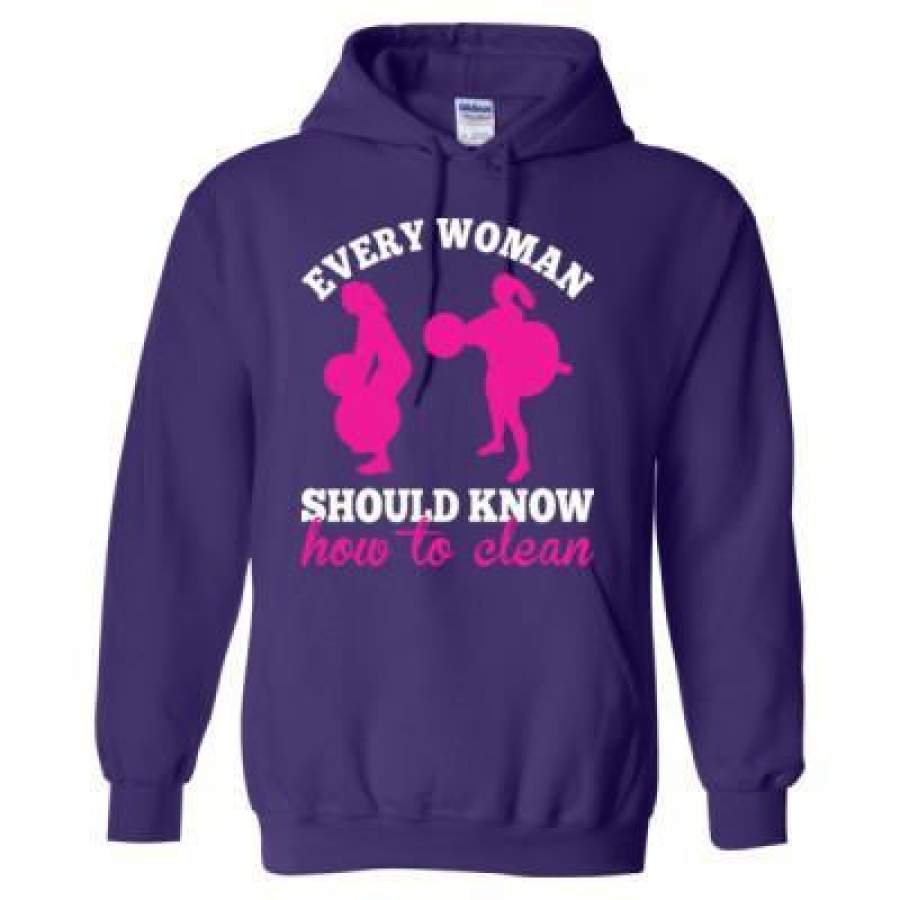 AGR Every Woman Should Know How To Clean – Heavy Blend™ Hooded Sweatshirt