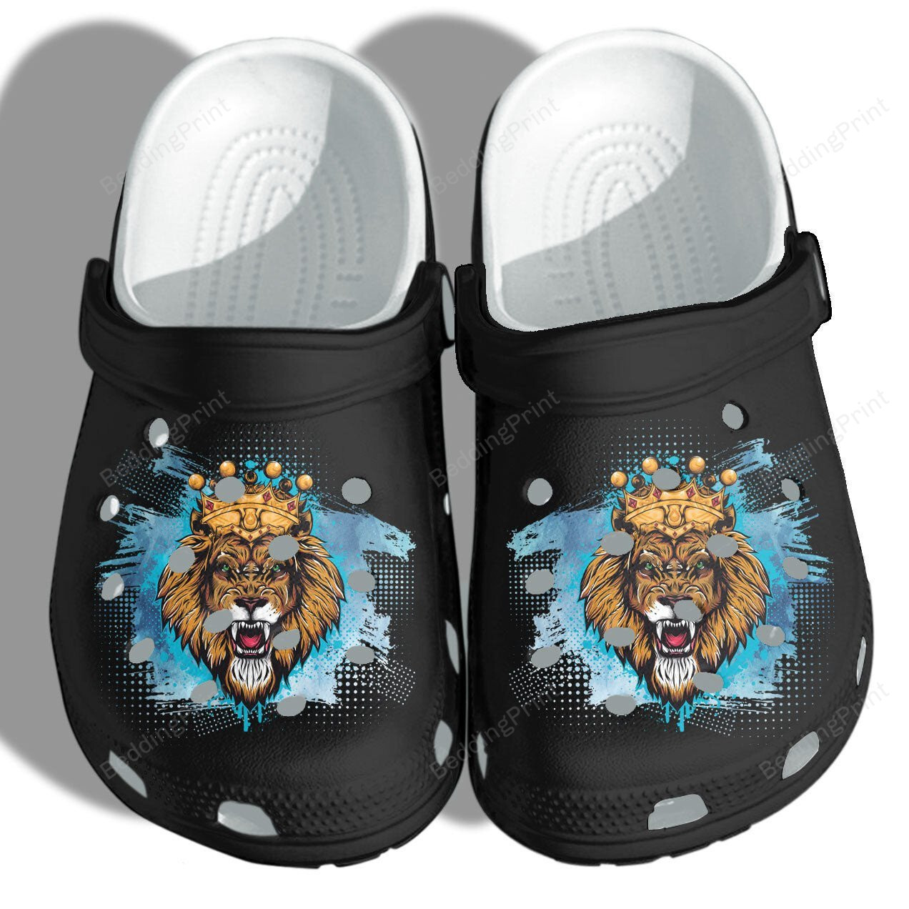 Lion Father Black King clogs clogband Clogs