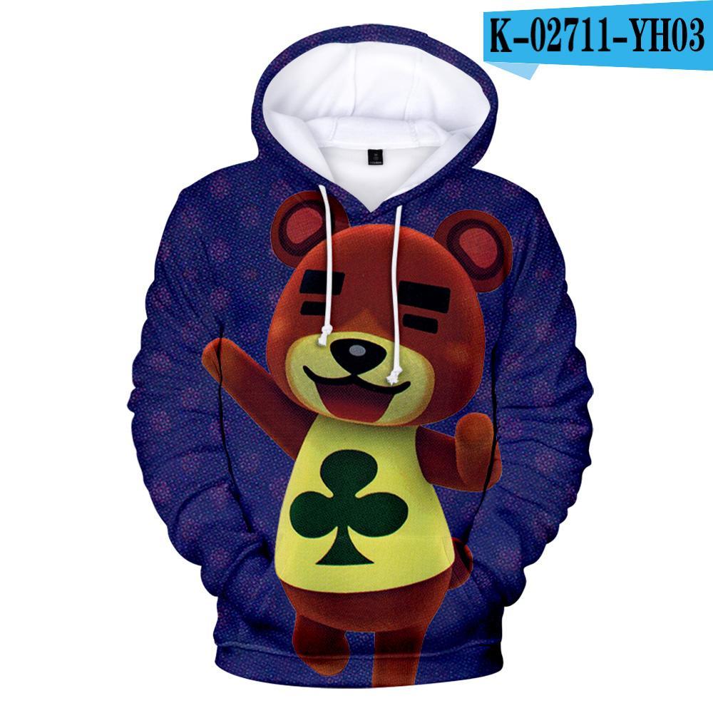 Animal Crossing Hooded Pullover Sweatshirts Hoodies