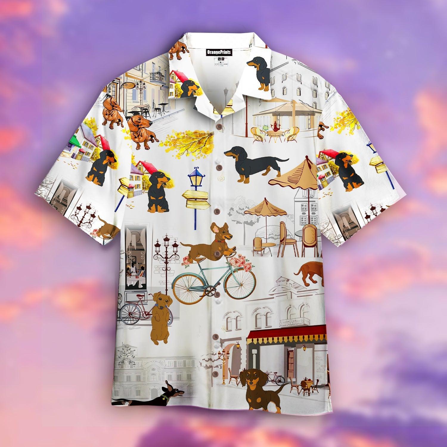 Home Is Where Dachshund Hawaii Shirt For Men Women Ha62237