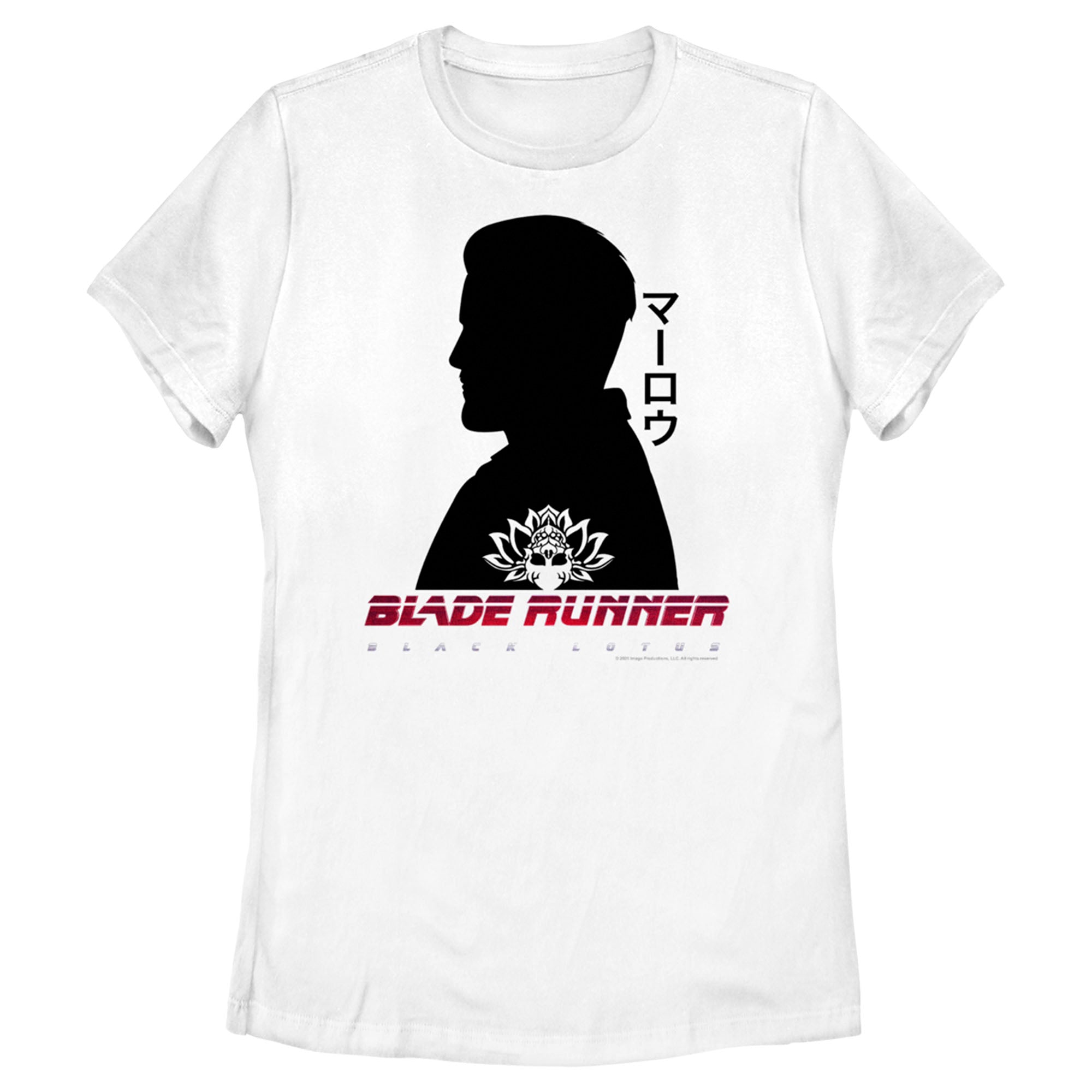 Women’S Blade Runner: Black Lotus Marlowe Silhouette T-Shirt