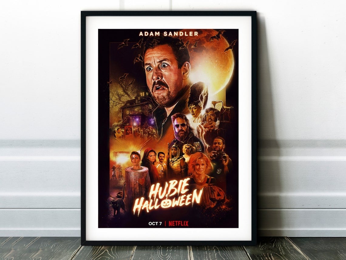 Hubie Halloween Movie Canvas And Poster, Canvas Prints, Wall Decor Visual Art Gift Happy Halloween