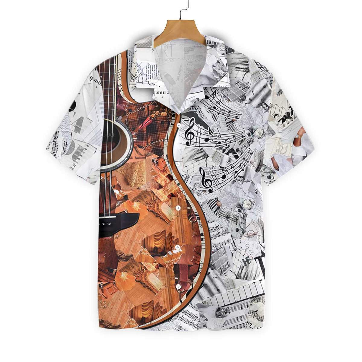 Play With Music Guitar All Over Printed Hawaiian Shirt Ha91957