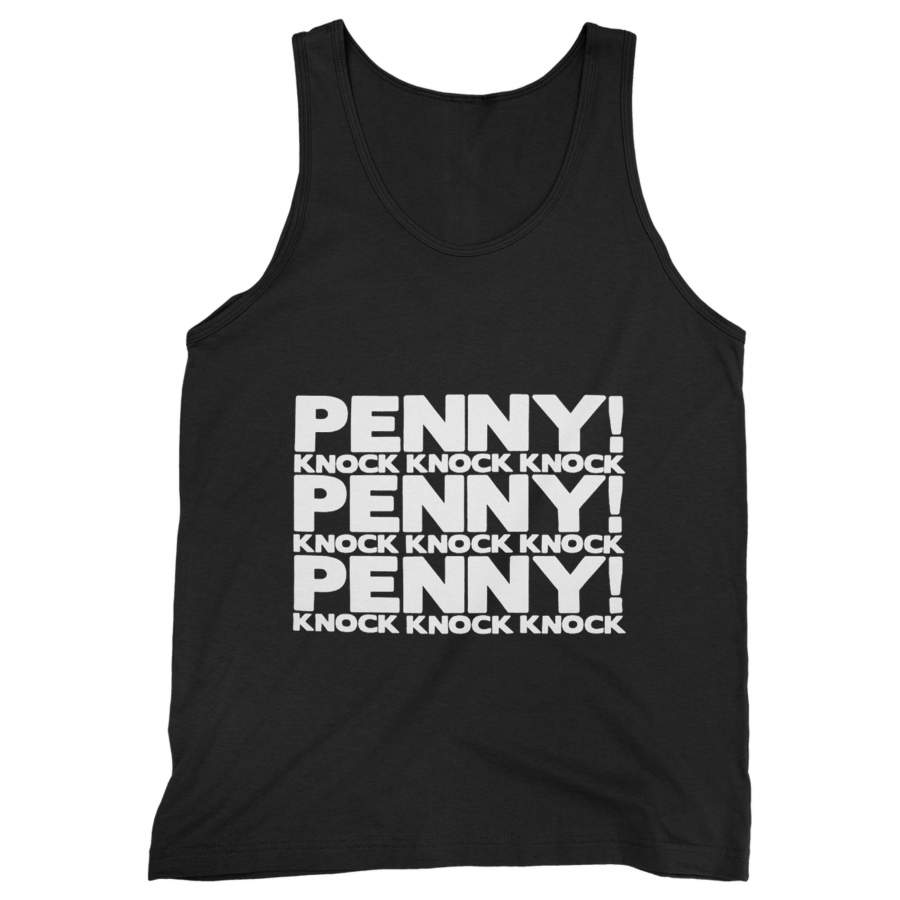 Big Bang Theory Penny Knock Man’s Tank Top