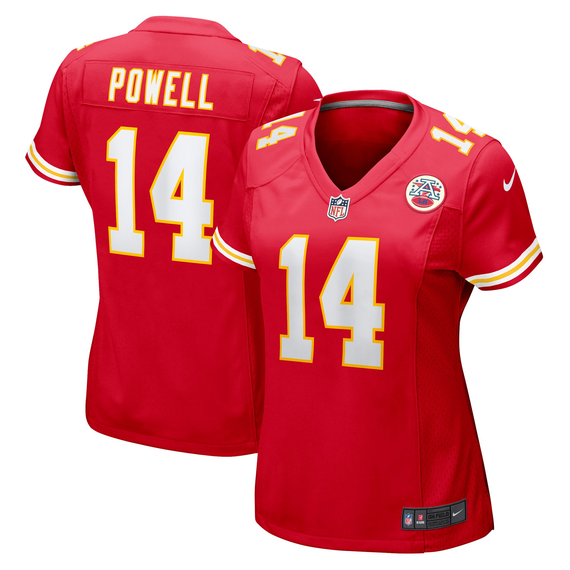 Cornell Powell Kansas City Chiefs Women's Game Player Jersey – Red