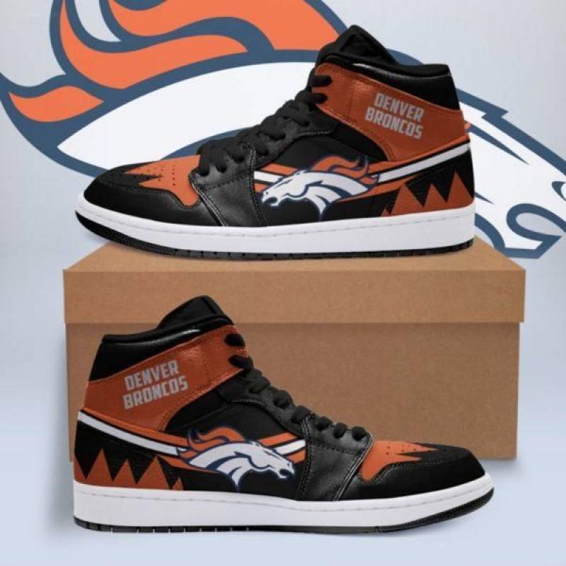 Denver Broncos 04 Air Jordan Sport Custom Sneakers