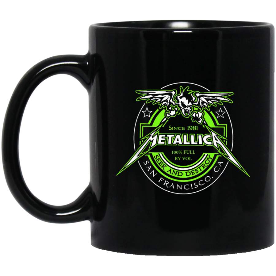 Turn the Page-Metallica And Justice All Mug Perfect 11 oz 15 oz Black Mug