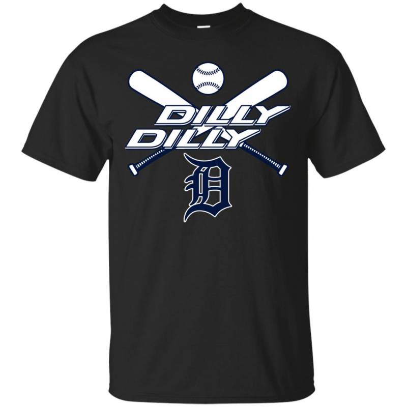 Dilly Dilly Detroit Tigers Baseball T-shirts Long Sleeve Sweatshirts Hoodies