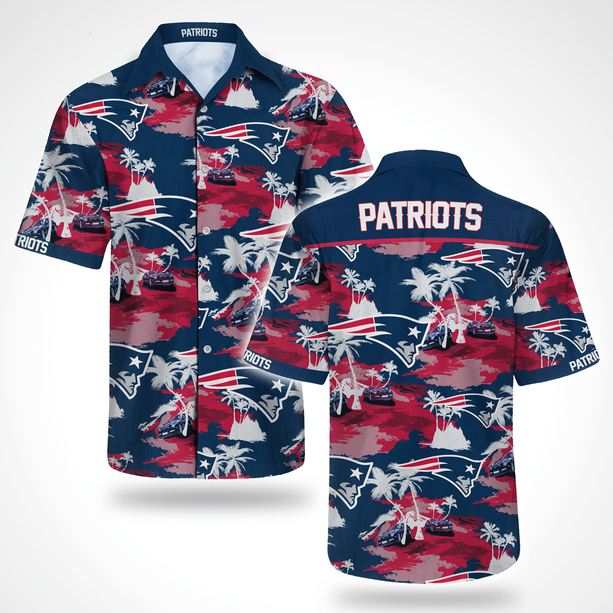 New England Patriots Tommy Bahama Hawaiian Aloha Shirts Aloha Shirts