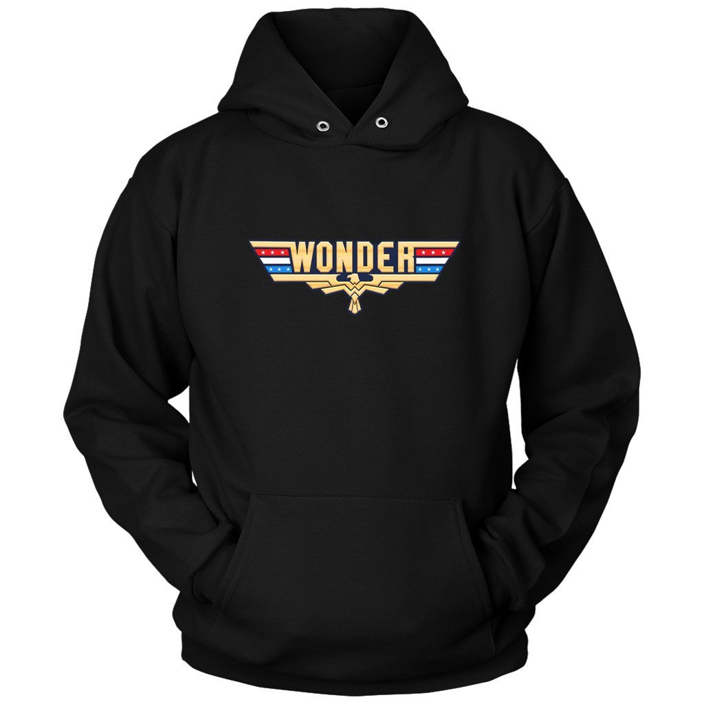 Wonder Logo Usa Style Retro Unisex Hoodie