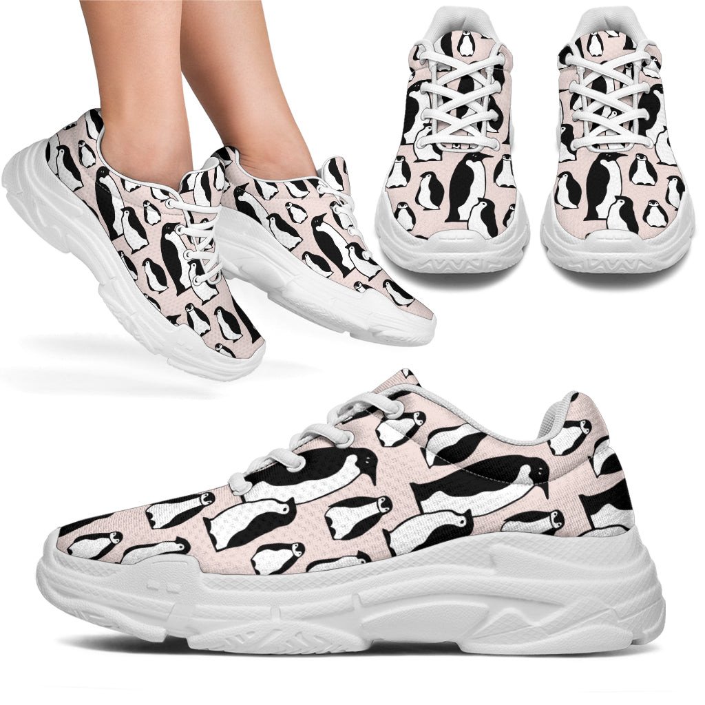 Penguin Themed Chunky Sneaker Art 552