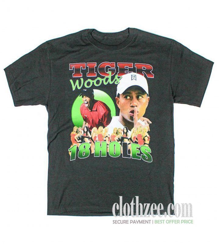 Tiger Woods 18 Holes Trending Shirt