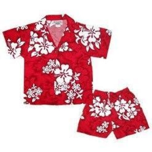 Seastar Hawaii Boy Cabana Set Ha8078