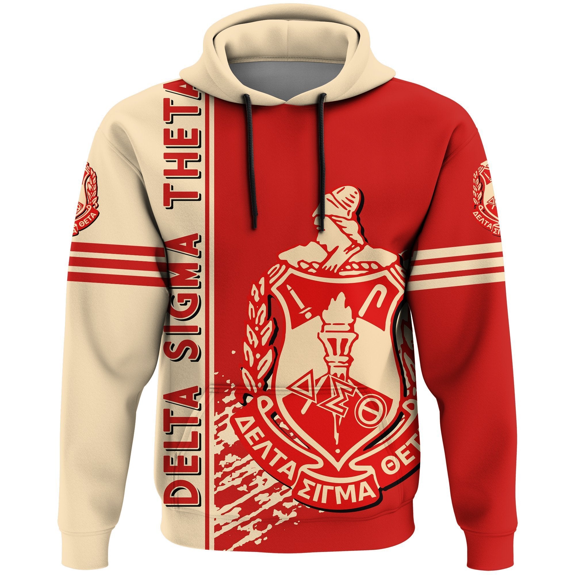 Greek Life Hoodie – Delta Sigma Theta Hoodie Quarter Style