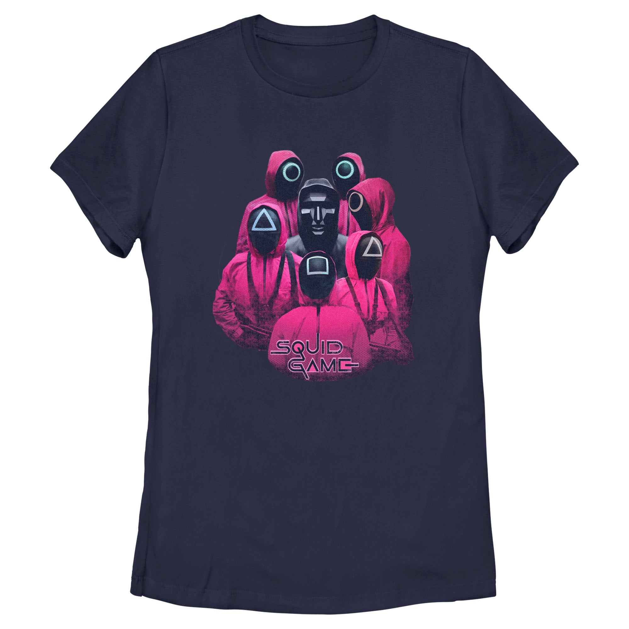 Squid Game Women’S Front Man And Guards  T-Shirt