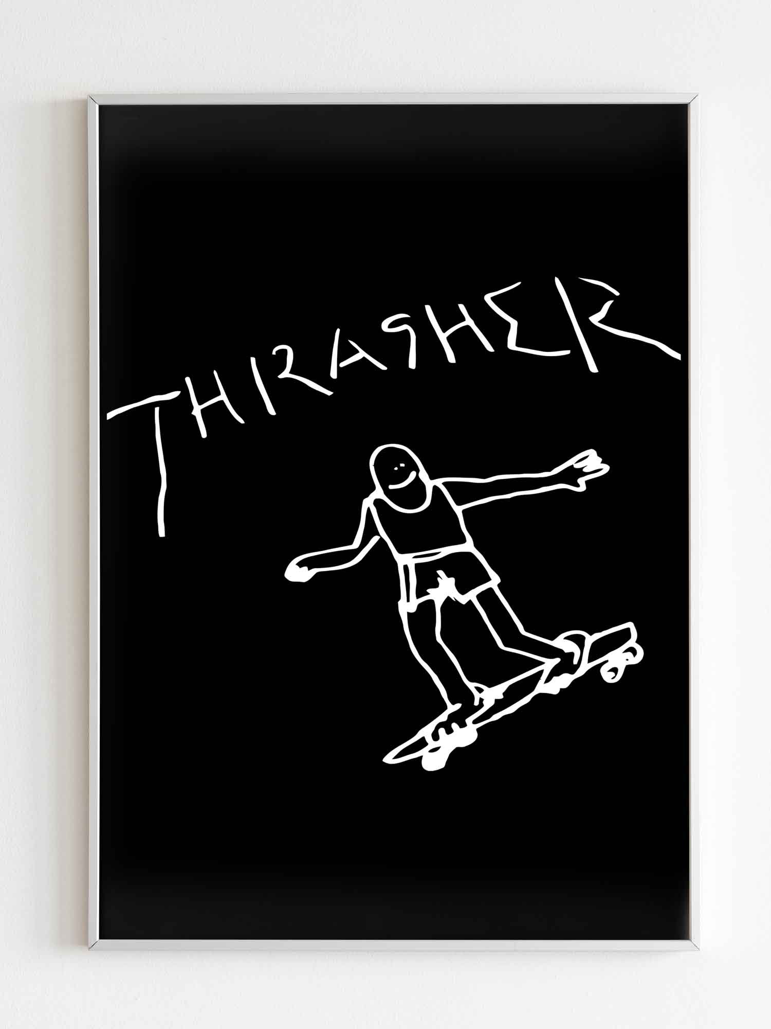 Thrasher Art Poster - Poster Art Design