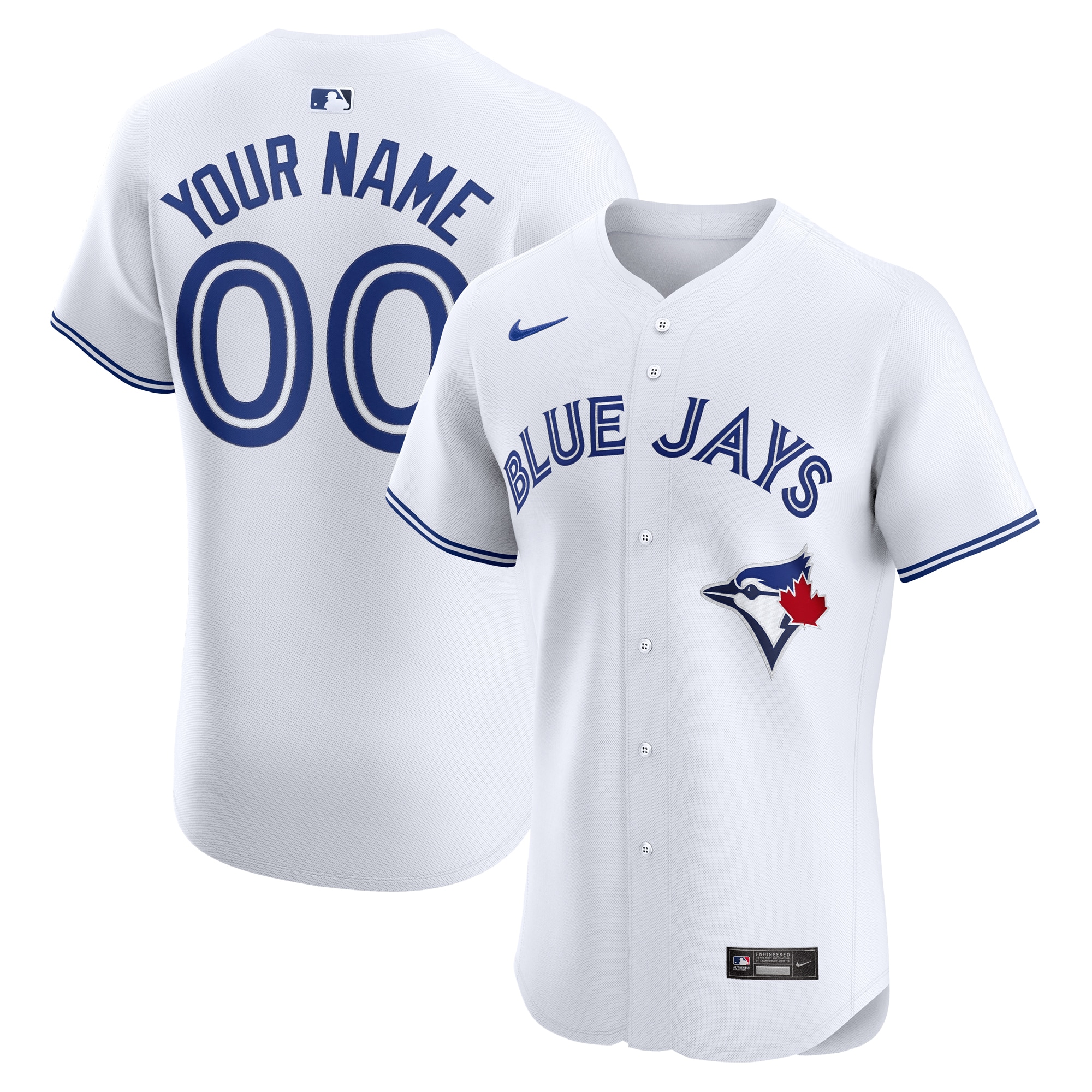 Toronto Blue Jays Home Elite Custom Jersey – White