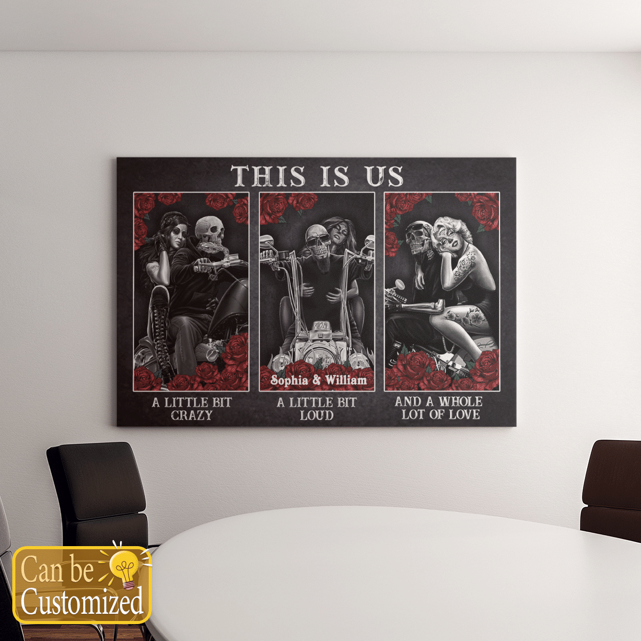 Motorbikes Motorcycles Bikers Couples Posters