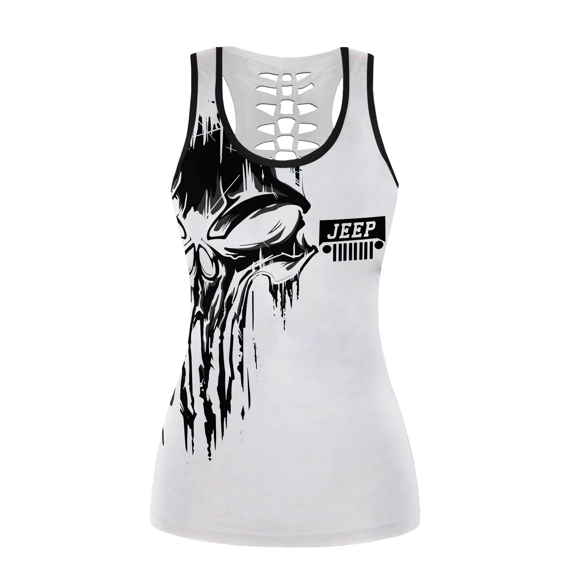 Skull Jeep Hollow Tank Simple Style No.4 Lt6