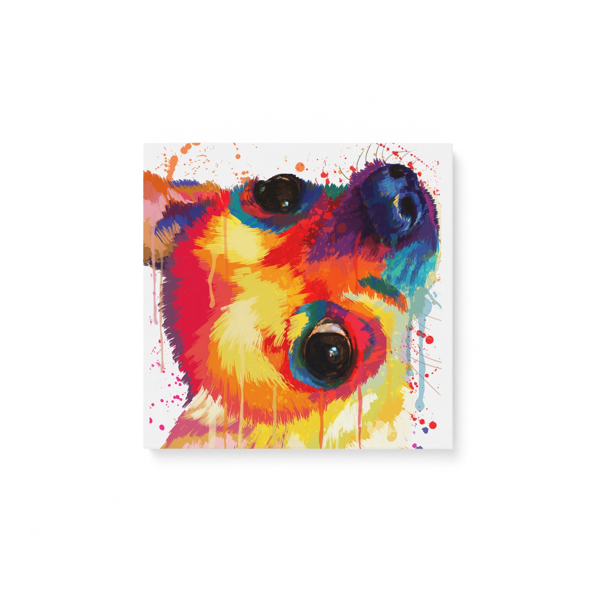 Chihuahua 3 Water Color – Matte Canvas