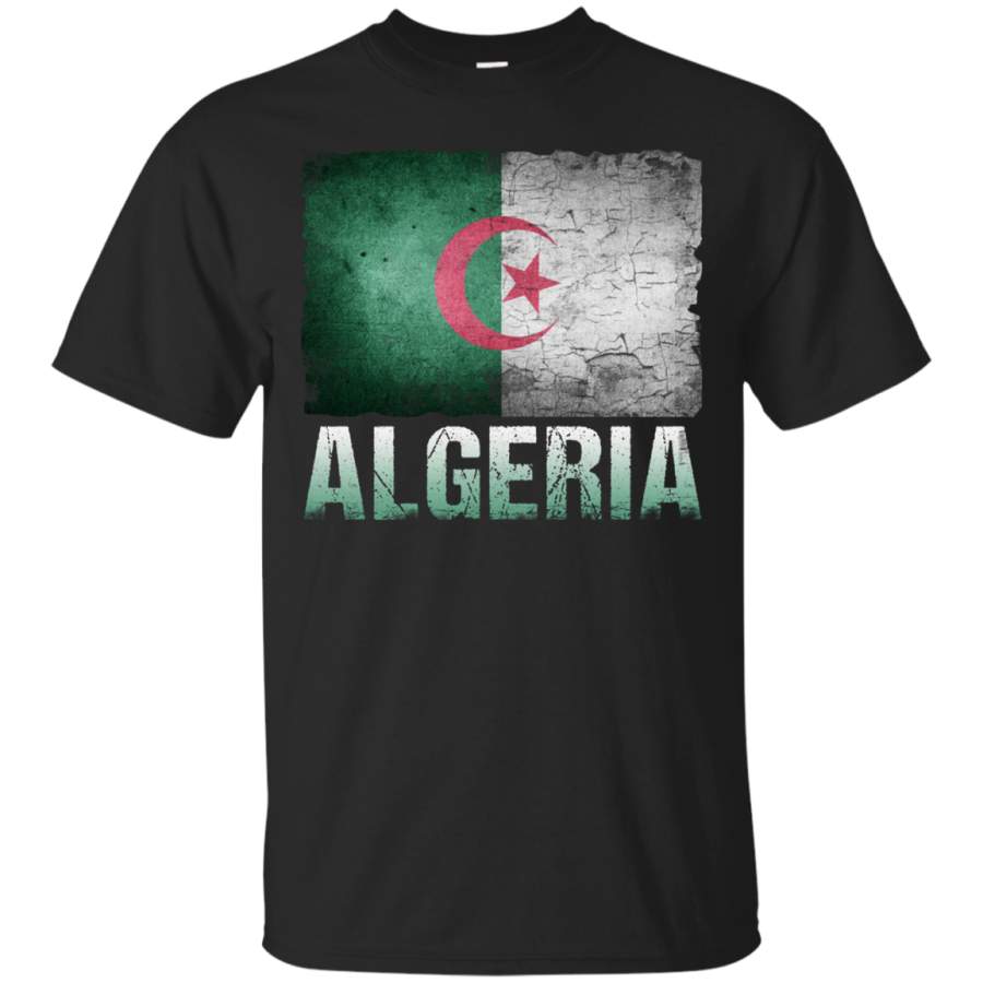 AGR Algeria Flag T-Shirt-Algerian Flag Tee Shirt Gift