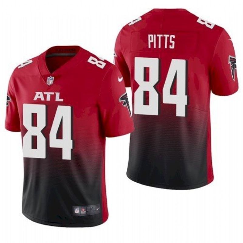 Atlanta Falcons Kyle Pitts #84 2021 Draft NFL Red Jersey For Fans