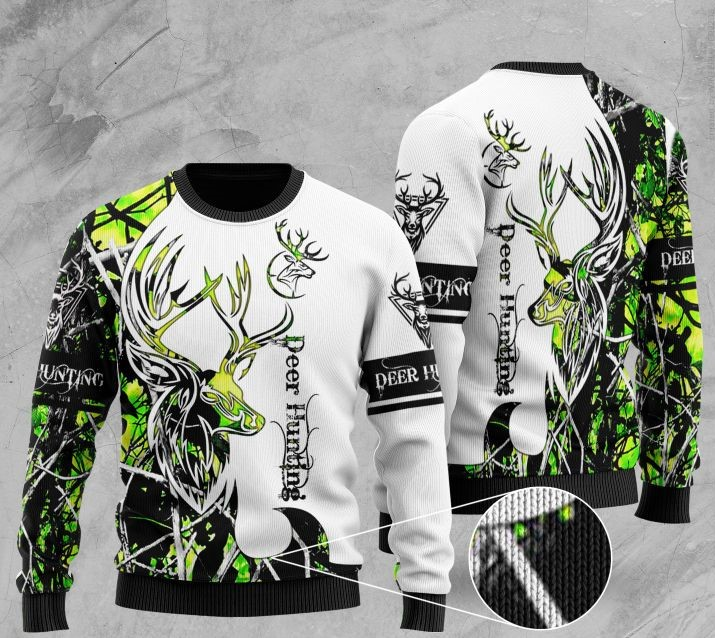 Deer Hunting Ugly Christmas Sweater | Unisex | Adult | Us1623