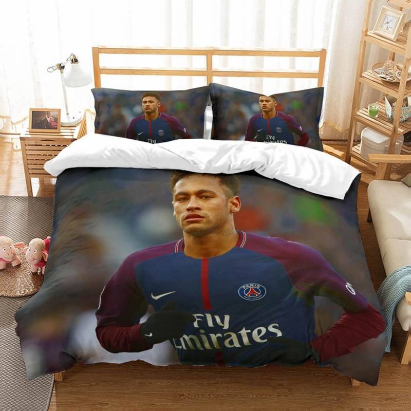 3D Customize Neymar Et Bedroomet Bed 3D Customize Bedding Set Duvet Cover SetBedroom Set Bedlinen