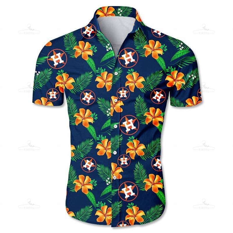 Houston Astros Hawaii Shirt Tropical Flower Gift S Ha19427