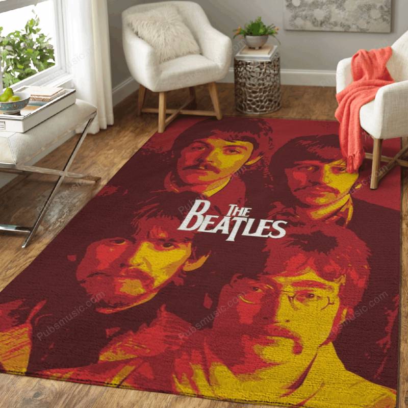 The Beatles Pop Art v2 – Music Pop Art Rug Mats – Carpet