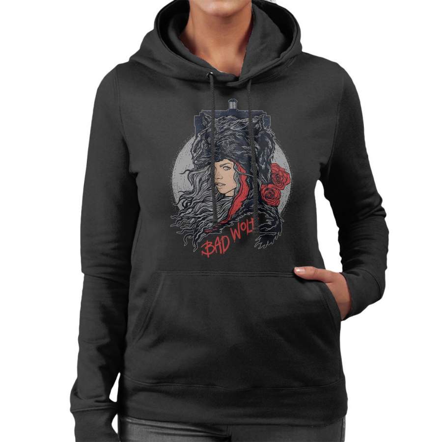 Bad Wolf Doctor Who Women’s Hooded Sweatshirt