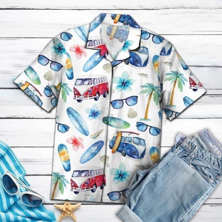 Amazing Hippie Bus Hawaiian Shirt | Unisex | Adult | Hw1403