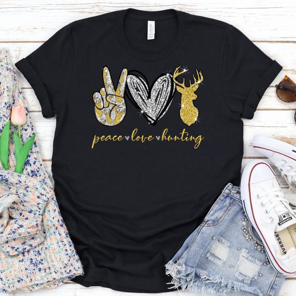Peace Love Hunting Tee