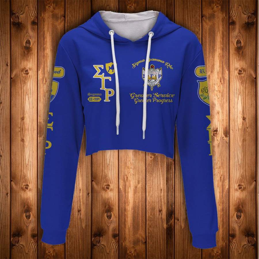 Sigma Gamma Rho Crop Hoodie 212020