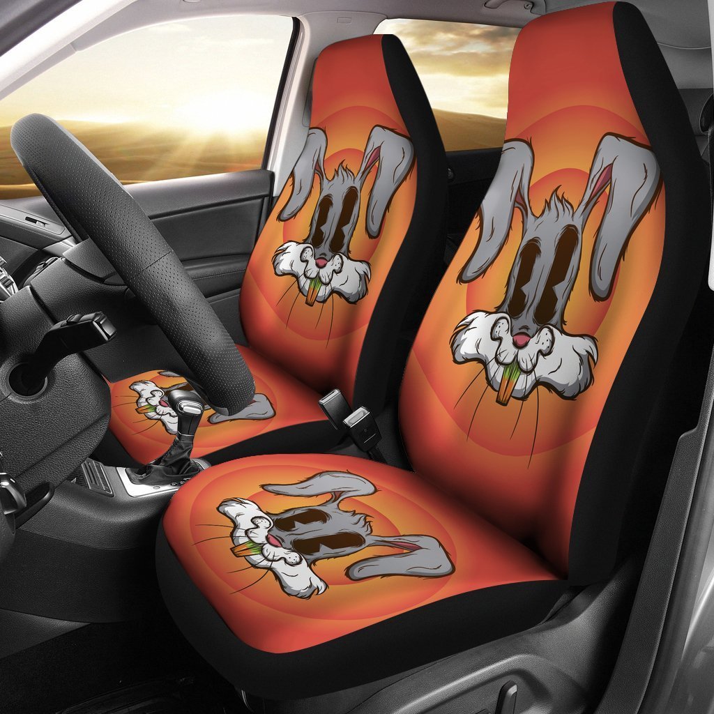 Bugs Bunny Looney Tunes Cartoon Car Seat Cover