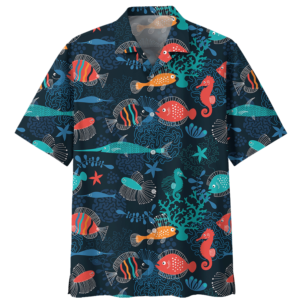 Ocean Fish Hawaii Shirt For Men Women Adult Ha92314