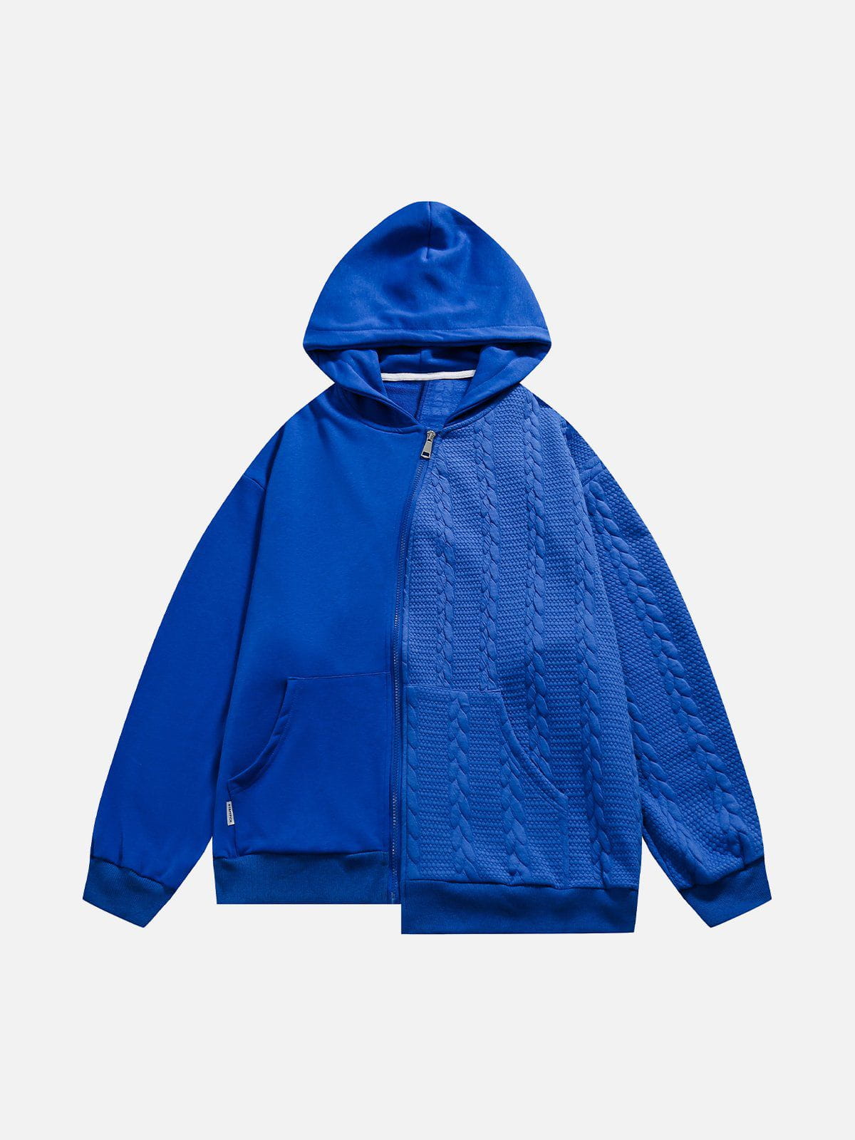 Talishko™ – Irregular Patchwork Hoodie