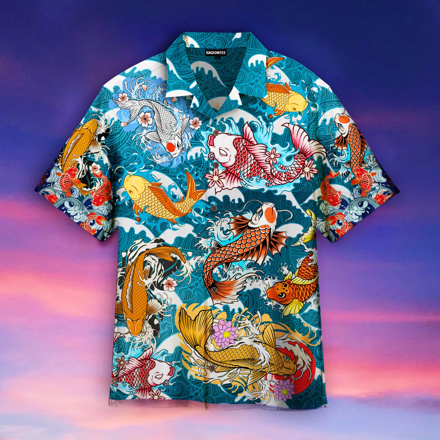 Koi Fish Hawaii Shirt For Men Women Adult Ha61377