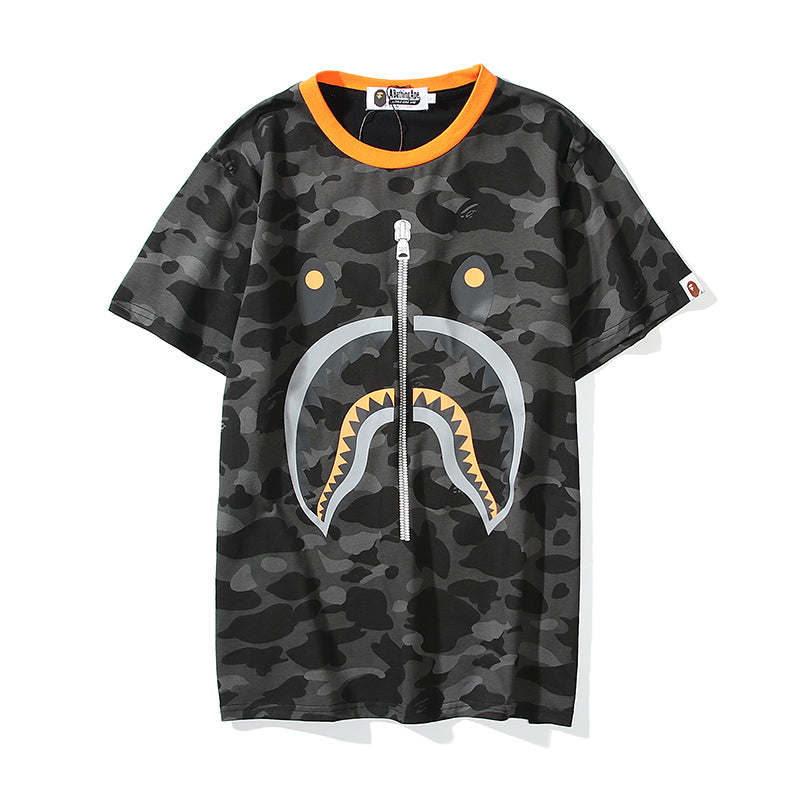 Bape Camo Shark Head Wgm T Shirt 9035