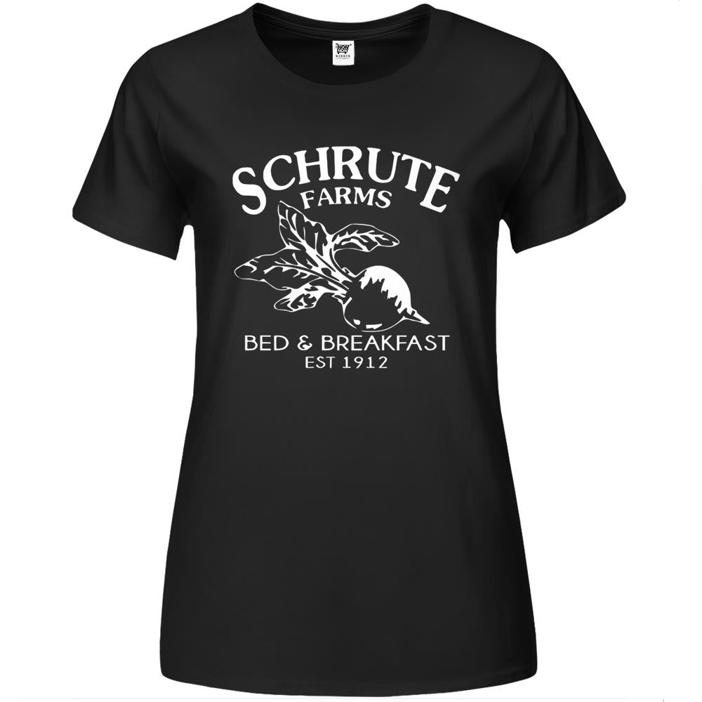 Schrute Farms Bed And Breakfast Premium Womens T Shirts