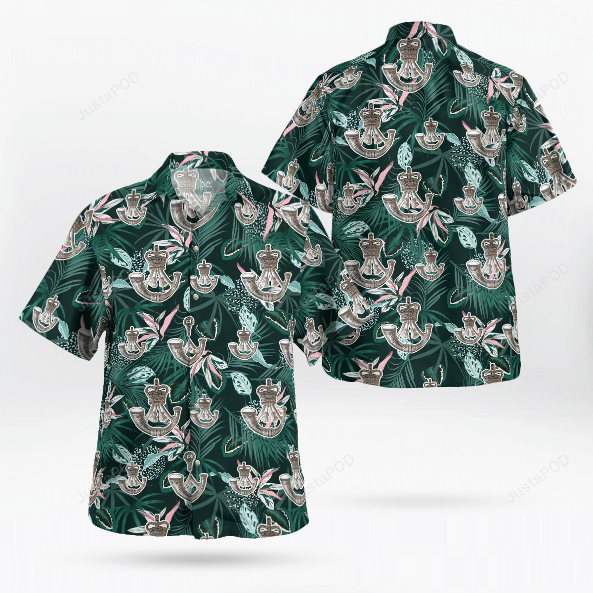 British Army The Rifles Hawaii Shirt Ha92887