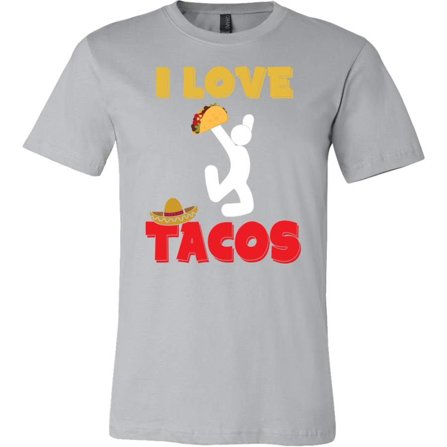 Taco mexican i love tacos Men Short Sleeve Funny T Shirt – TL00590SS