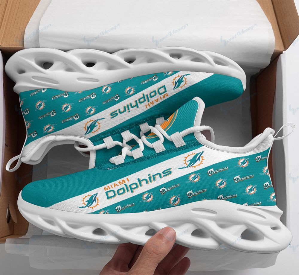 Miami Dolphins Yezy Running Sneakers 48