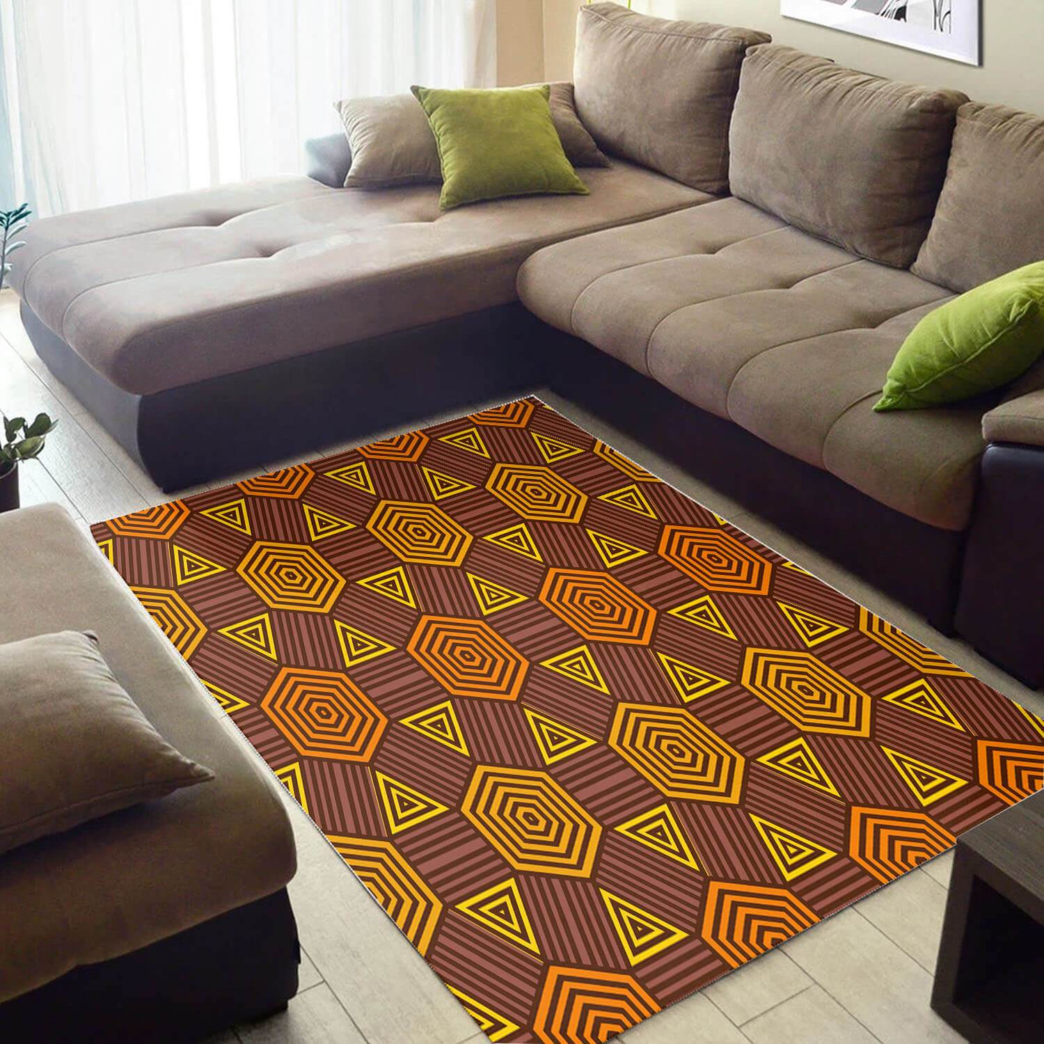 Trendy African Style Rugs Nice Black History Month Afrocentric Art African Style Area Rug African Inspired Home Decor BPS3156