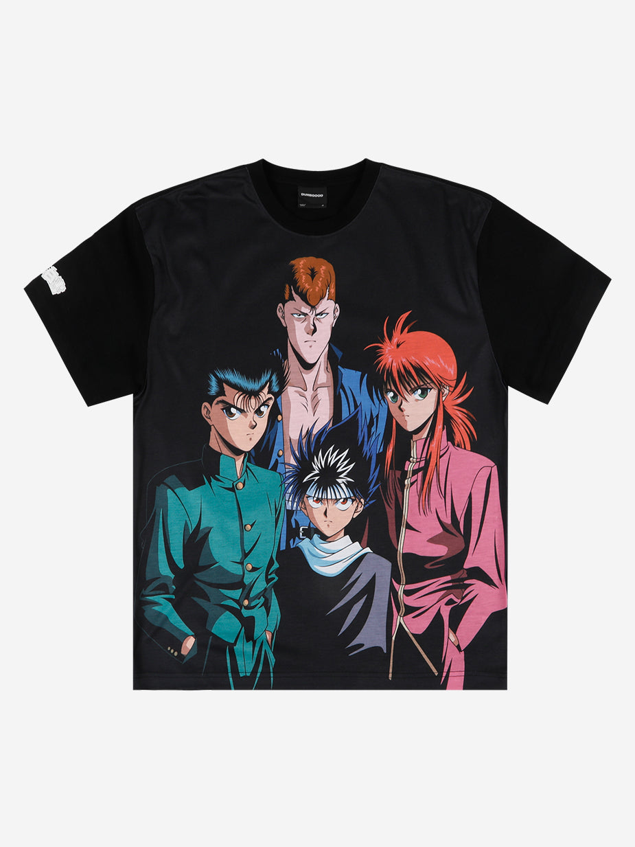 Yu Yu Hakusho Group Big Print Tee