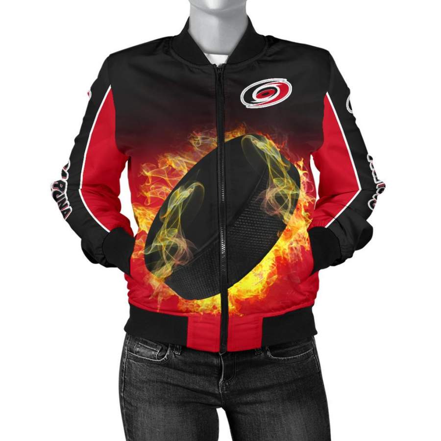 Playing Game With Carolina Hurricanes Jackets Shirt For Women