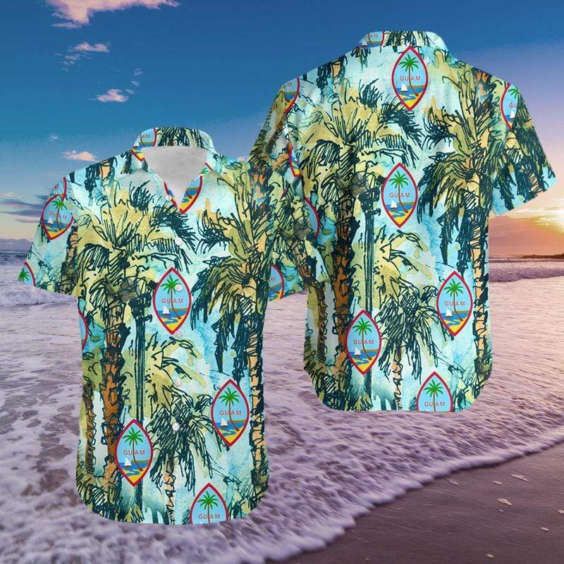 Guam Aloha Tropical Hawaii Shirt For Men And Women Ha61275