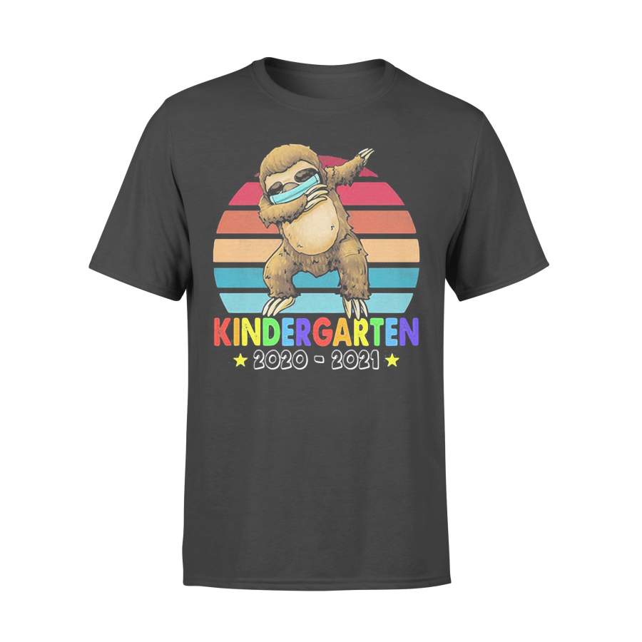 Kindergarten 2020 2021 Sloth Vintage Retro T-shirt