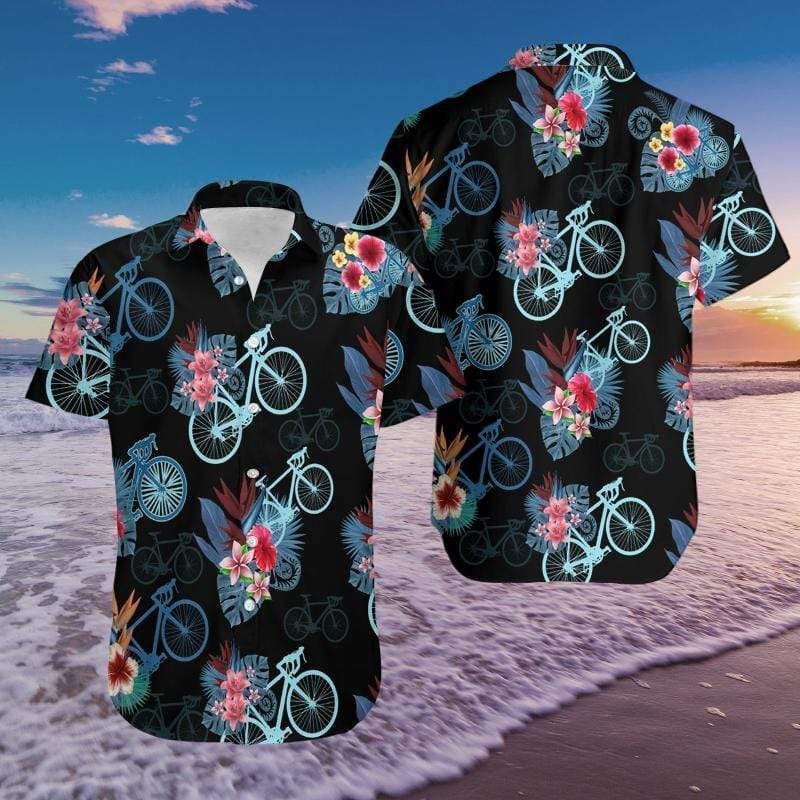 Order Cycling Bike Aloha Tropical Hawaii Shirts Ha46802